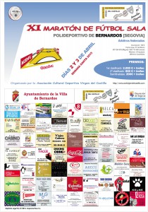 Maratón fútbol sala de Bernardos
