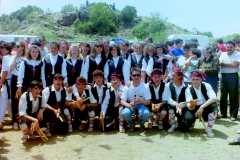 Grupo de paloteo. Subida 1990 (mayores)